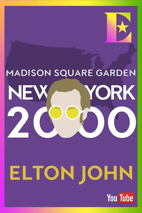 Póster de Elton John - Madison Square Garden
