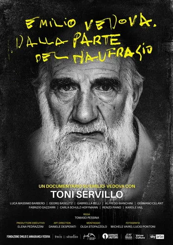 Póster de Emilio Vedova. Dalla parte del naufragio