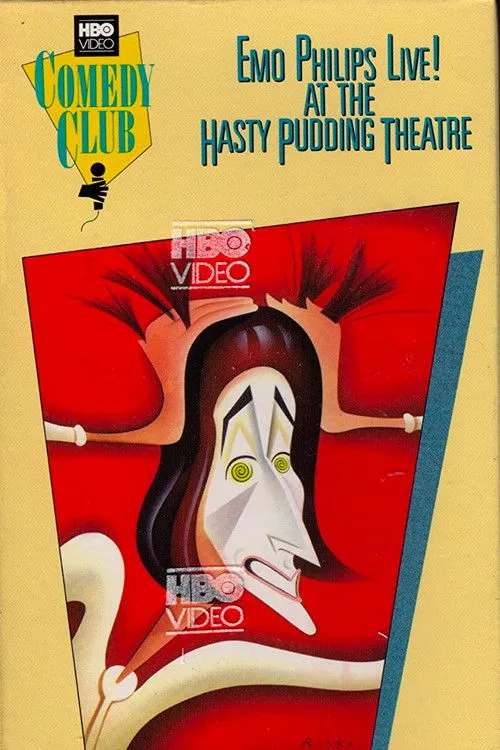 Emo Philips interpreta a en Emo Philips Live! At the Hasty Pudding Theatre