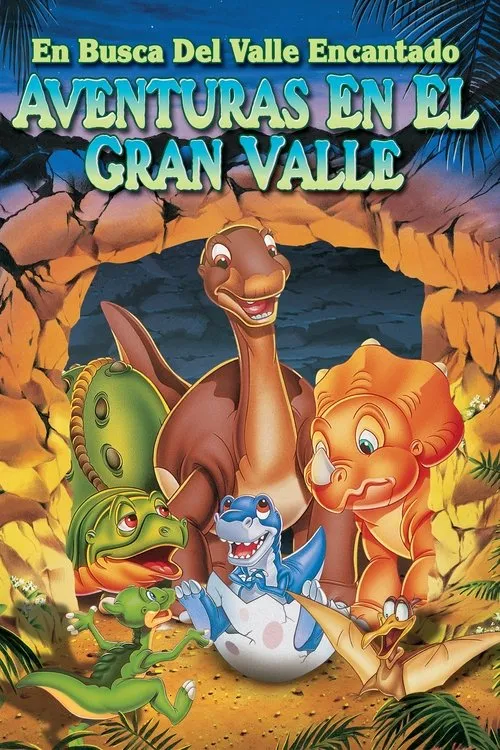 Póster de En busca del valle encantado II: Aventuras en el gran valle