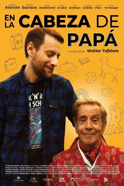 Póster de En la cabeza de papá