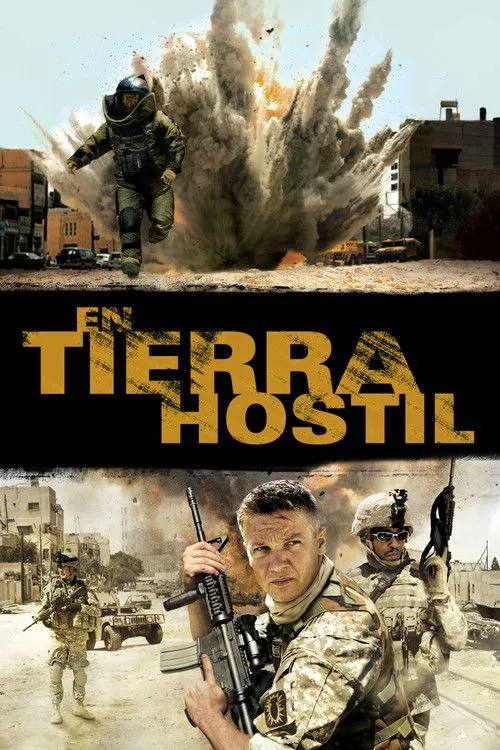 Jeremy Renner interpreta a Staff Sergeant William James en En tierra hostil