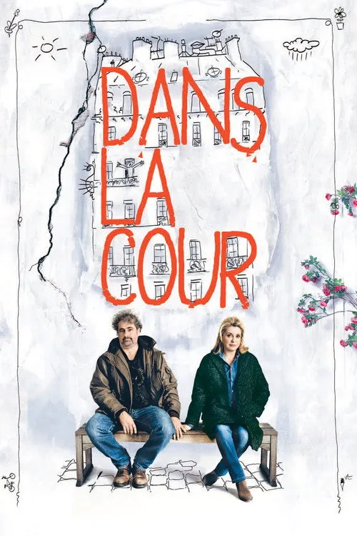 Póster de En un patio de París