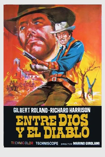 Gilbert Roland interpreta a Juan Chasquido / Jess Guido en Entre Dios y el diablo