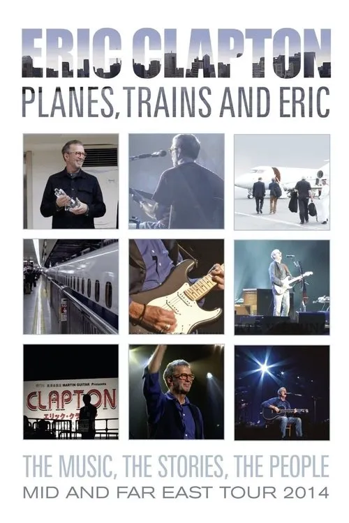 Póster de Eric Clapton - Planes, Trains and Eric