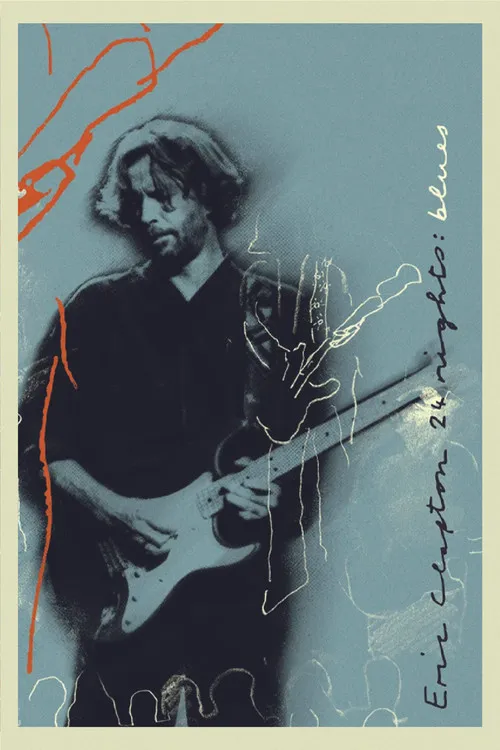 Póster de Eric Clapton - The Definitive 24 Nights - Blues