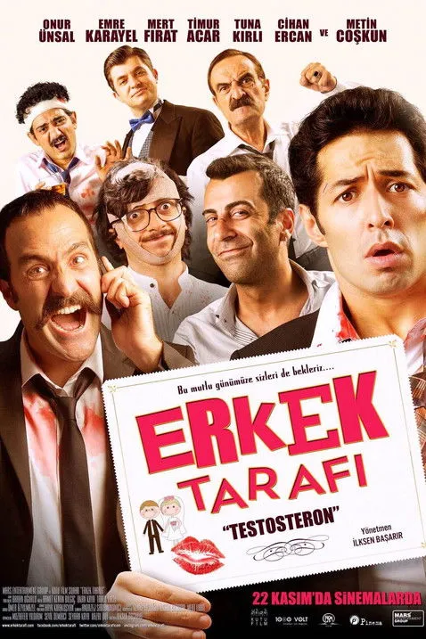 Emre Karayel interpreta a Kamber en Erkek Tarafı Testosteron
