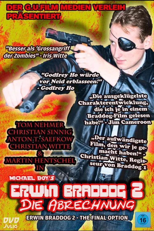 Christian Witte interpreta a James Lee en Erwin Braddog 2 - Die Abrechnung