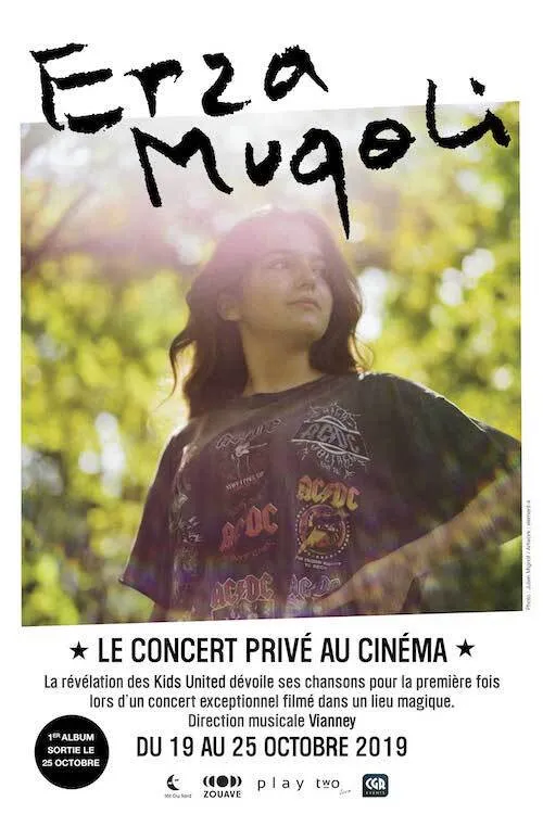 Erza Muqoli interpreta a Self en Erza Muqoli le concert privé au cinéma