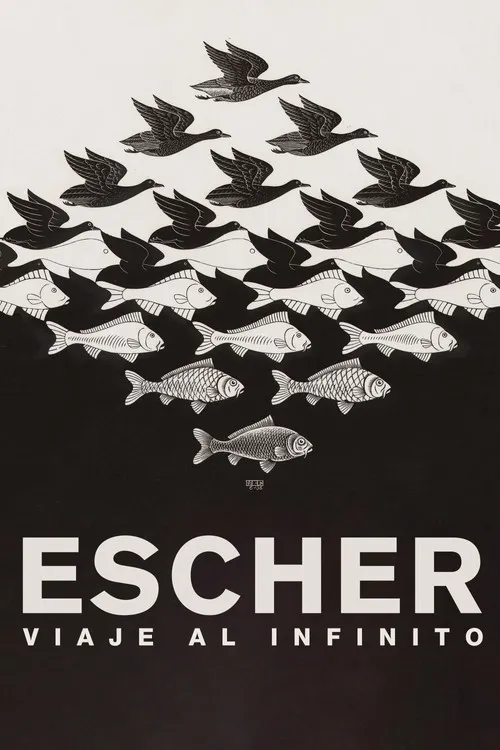 Póster de Escher: viaje al infinito