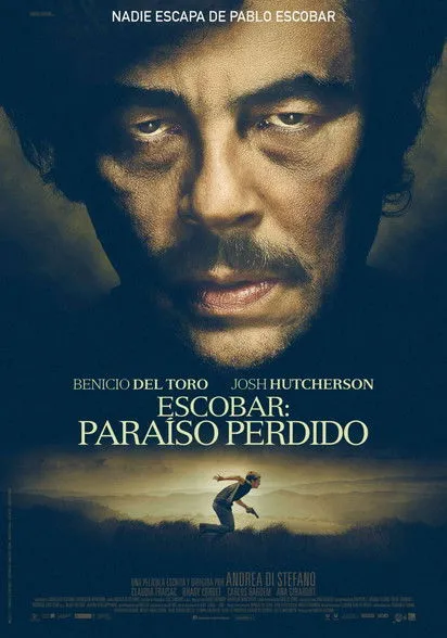 Benicio del Toro interpreta a Pablo Escobar en Escobar: Paraíso perdido