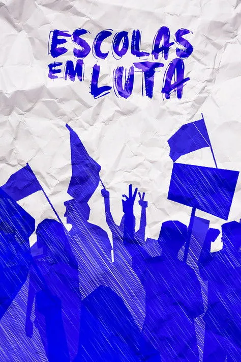 Póster de Escolas em Luta