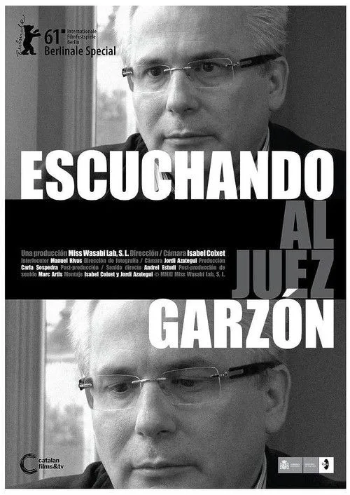 Póster de Escuchando al juez Garzón
