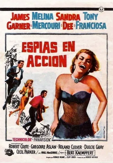 Portada de Espías en acción