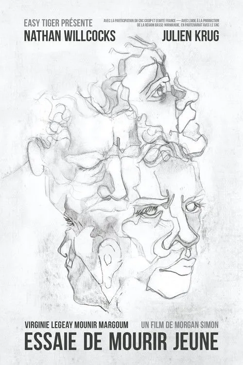 Nathan Willcocks interpreta a Hervé en Essaie de mourir jeune
