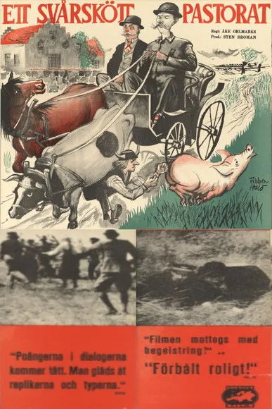 Sten Broman interpreta a Fridolf en Ett svårskött pastorat