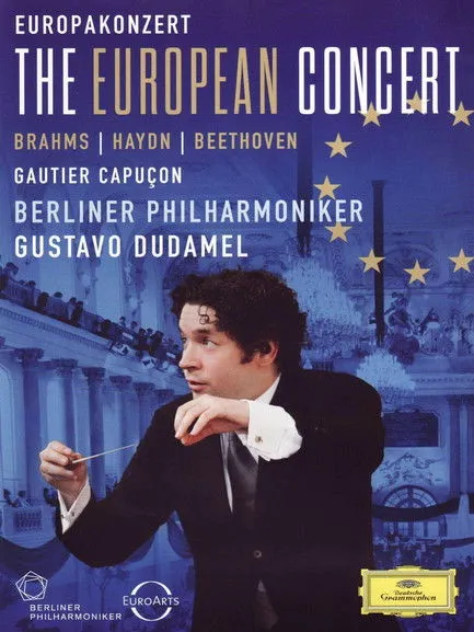 Gustavo Dudamel interpreta a Conductor en Europaconcert 2012 Filarmónica de Berlín con Gustavo Dudamel