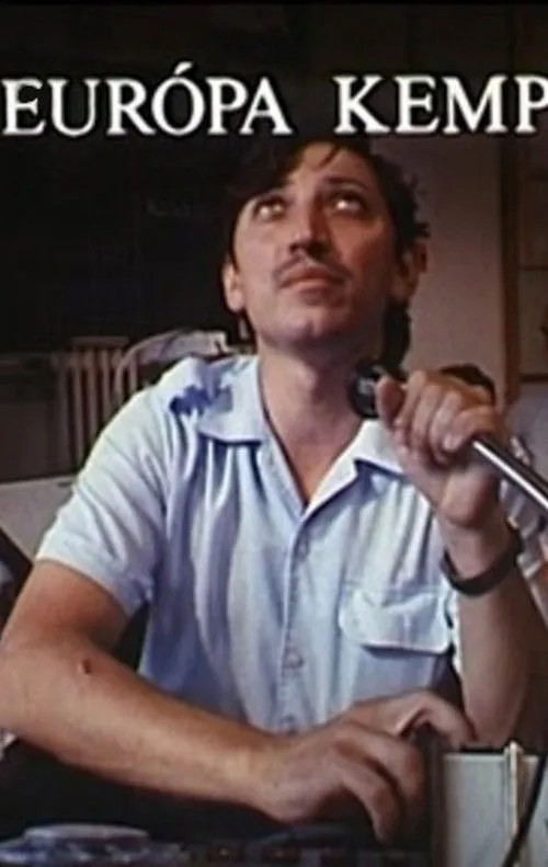 Sándor Badár interpreta a Badár en Európa kemping