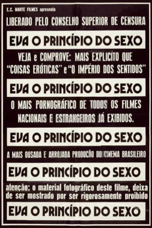 Portada de Eva, O Princípio do Sexo