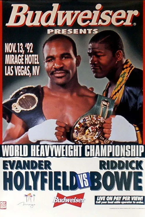 Riddick Bowe interpreta a  en Evander Holyfield vs Riddick Bowe I
