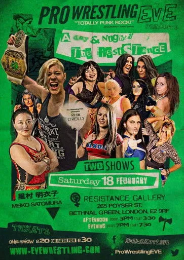 Laura Di Matteo interpreta a  en EVE A Night At The Resistance