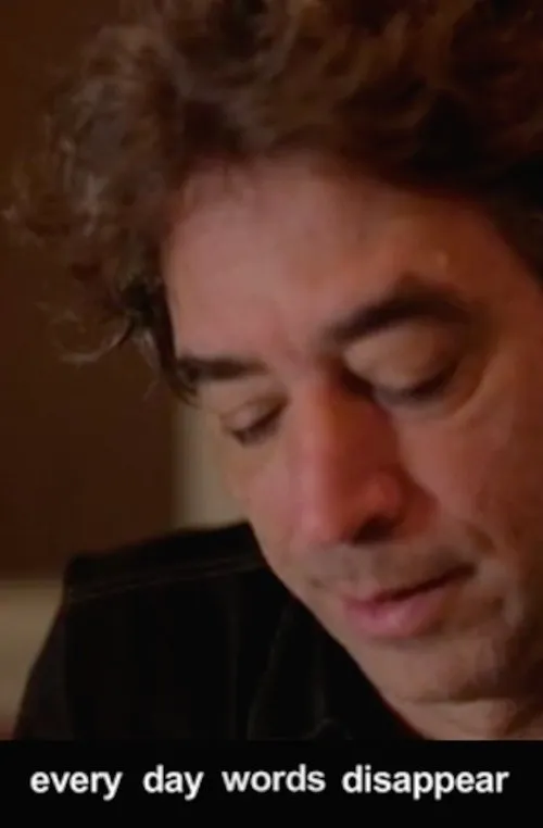 Michael Hardt interpreta a Himself en Every Day Words Disappear