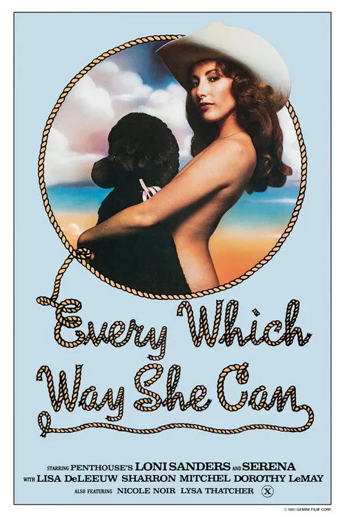 Póster de la película Every Which Way She Can