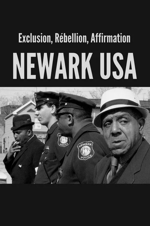 Póster de Exclusion, rébellion, affirmation : Newark USA