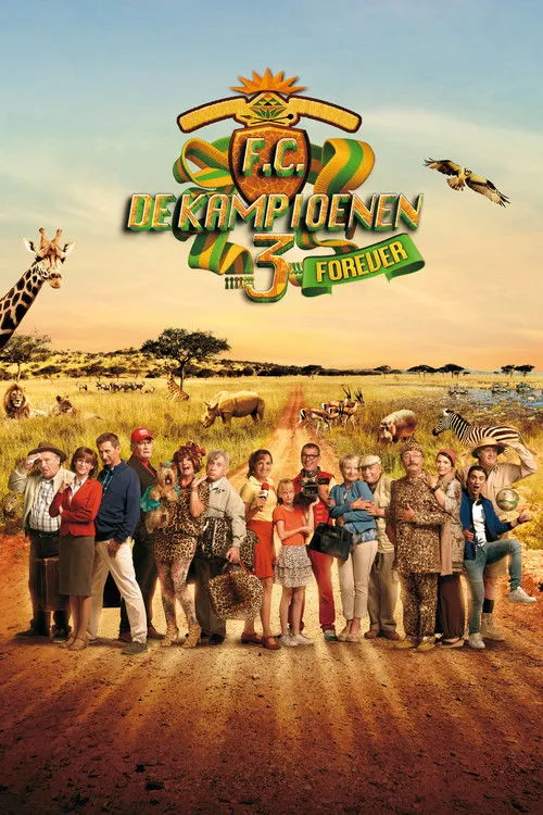Póster de F.C. De Kampioenen 3: Kampioenen Forever