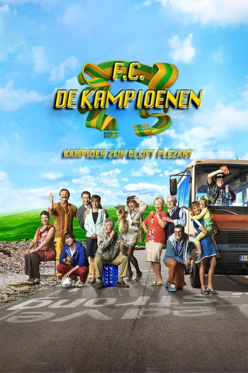 Póster de F.C. De Kampioenen: Kampioen zijn blijft plezant