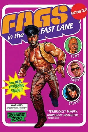 Póster de Fags in the Fast Lane