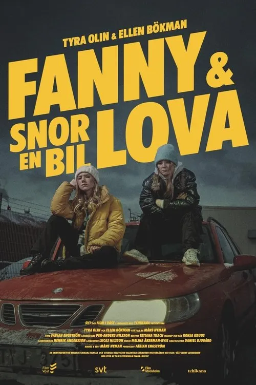 Tyra Olin interpreta a Lova en Fanny & Lova snor en bil