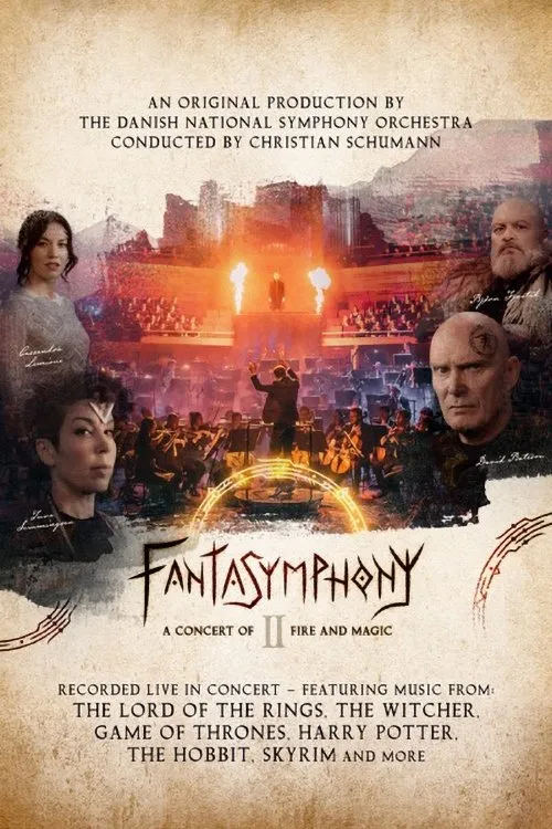 Póster de Fantasymphony II - A Concert of Fire and Magic