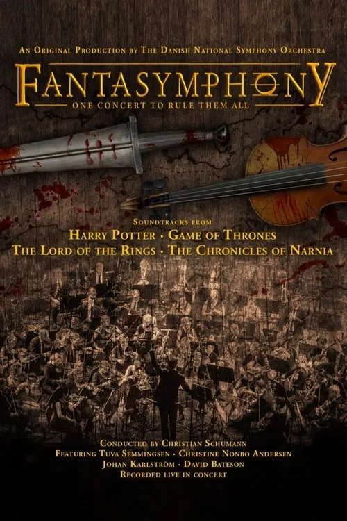 Póster de Fantasymphony:  One Concert To Rule Them All