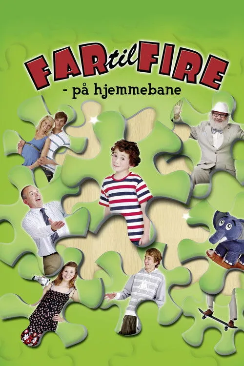Póster de Far til fire - på hjemmebane