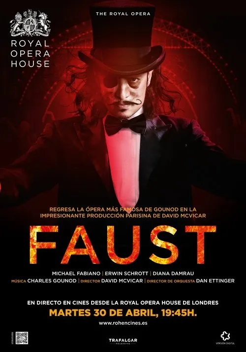 Póster de FAUSTO | ROH | Ópera en directo