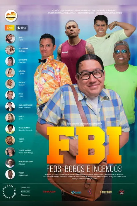Póster de FBI: Feos, Bobos e Ingenuos