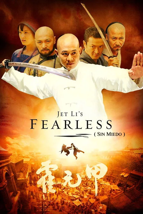 Jet Li interpreta a Huo Yuanjia en Fearless - Sin miedo