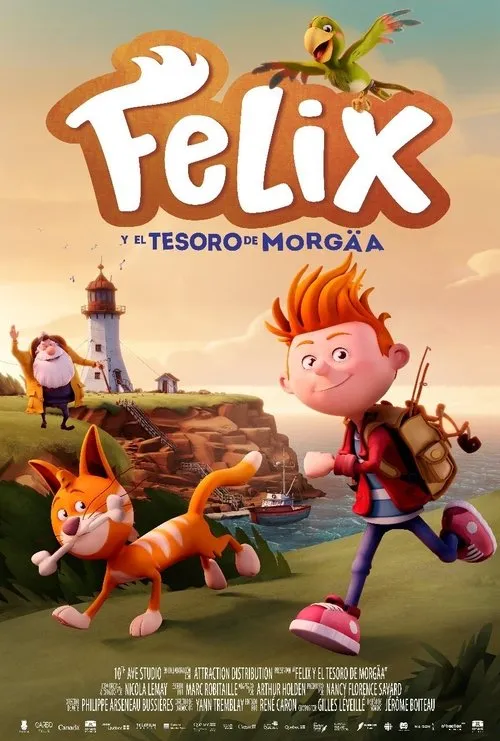 Póster de Félix y el tesoro de Morgäa