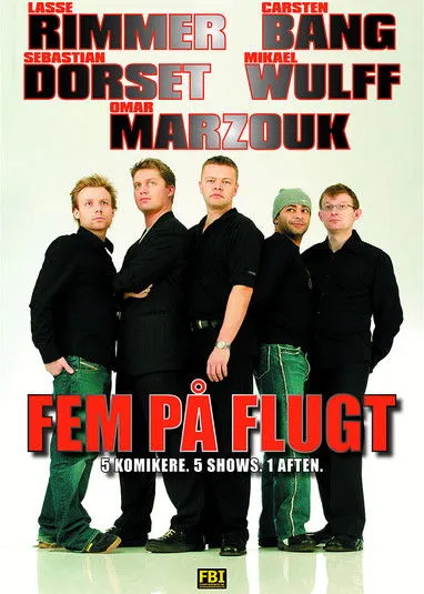 Póster de Fem På Flugt