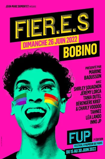 La Big Bertha interpreta a en Festival d'humour de Paris : Fier.e.s