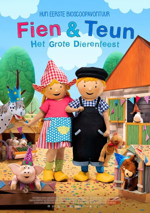 Póster de Fien & Teun: Het Grote Dierenfeest