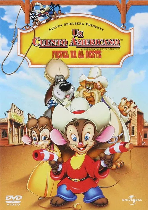 Póster de Fievel va al Oeste