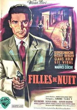 Georges Marchal interpreta a Charly en Filles de nuit