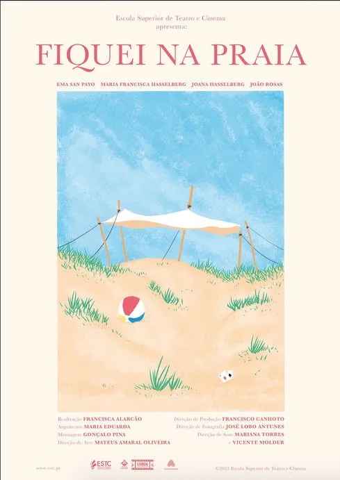 Portada de Fiquei na Praia