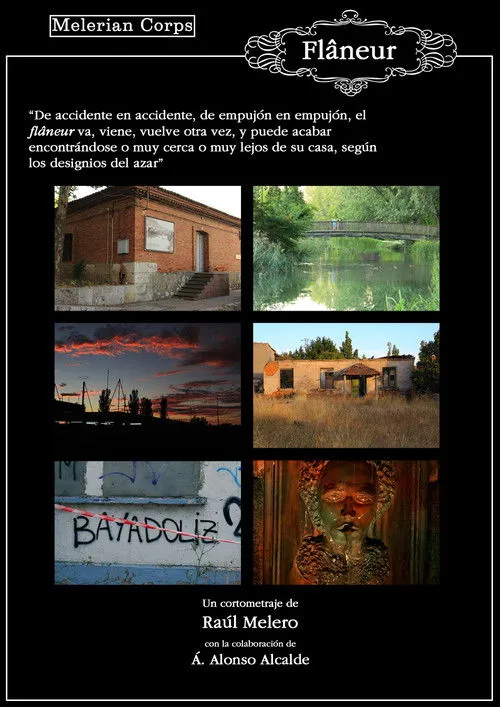 Raúl Melero interpreta a Narrador en Flâneur (El paseador)