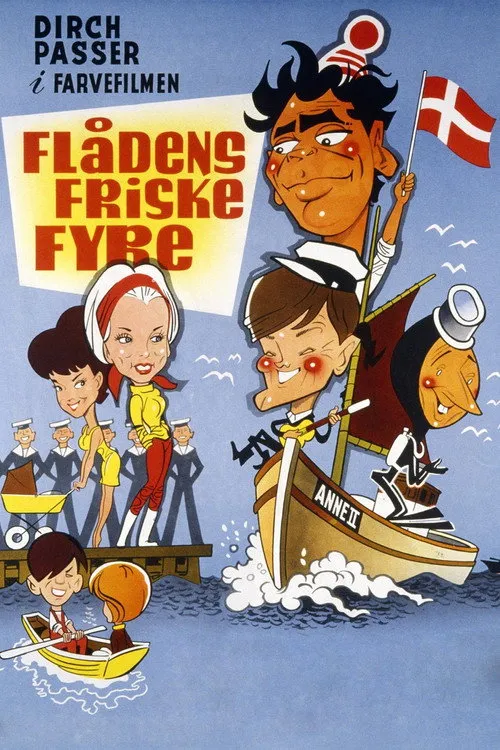Dirch Passer interpreta a Valdemar Jensen en Flådens friske fyre