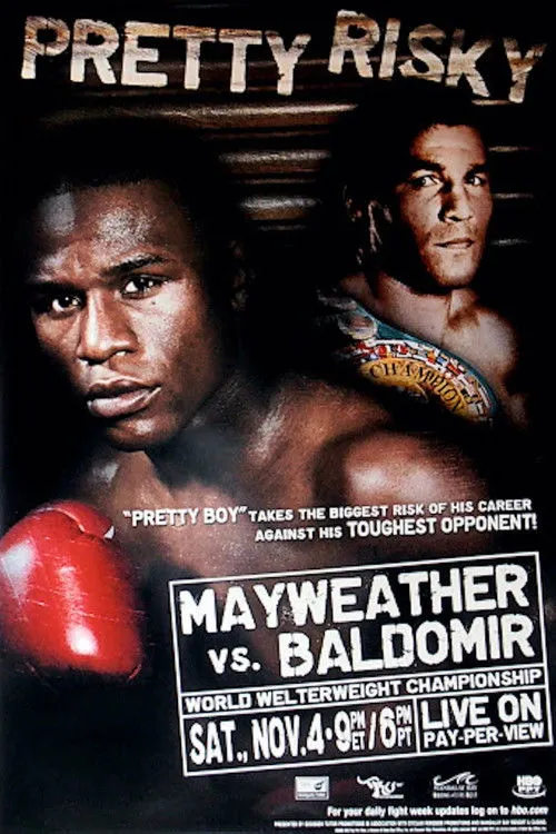Póster de Floyd Mayweather Jr. vs. Carlos Manuel Baldomir