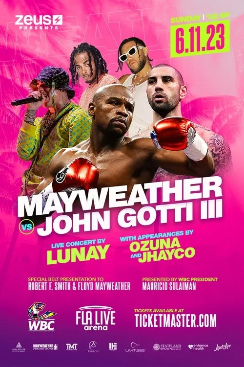 Ulysses Diaz interpreta a Self en Floyd Mayweather Jr. vs. John Gotti III