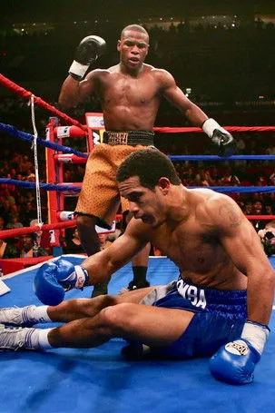 Póster de Floyd Mayweather Jr. vs. Sharmba Mitchell